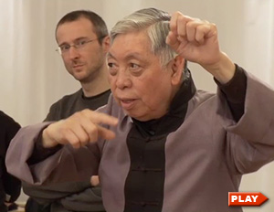 William Chen teaching Tai Chi punch
