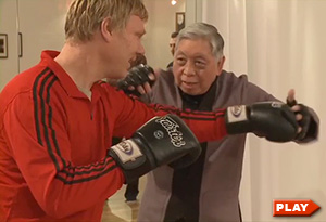 William Chen teaching Tai Chi punch