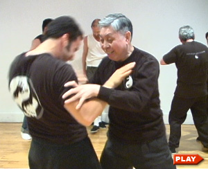 William Chen teaching Tai Chi push hands