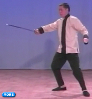 William Chen shows Tai Chi Sword Form