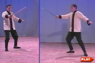 William Chen doing Tai Chi Sword Form