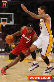 LeBron James showing lateral dribble