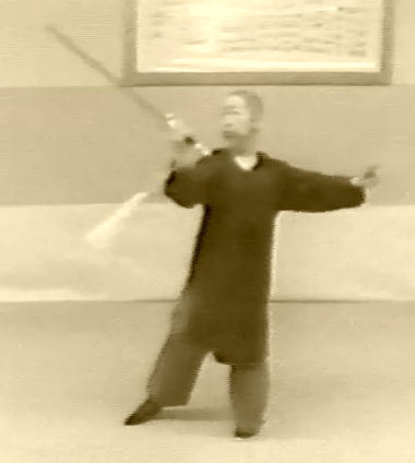 Cheng Man Ching doing Yang Tai Chi Sword Form